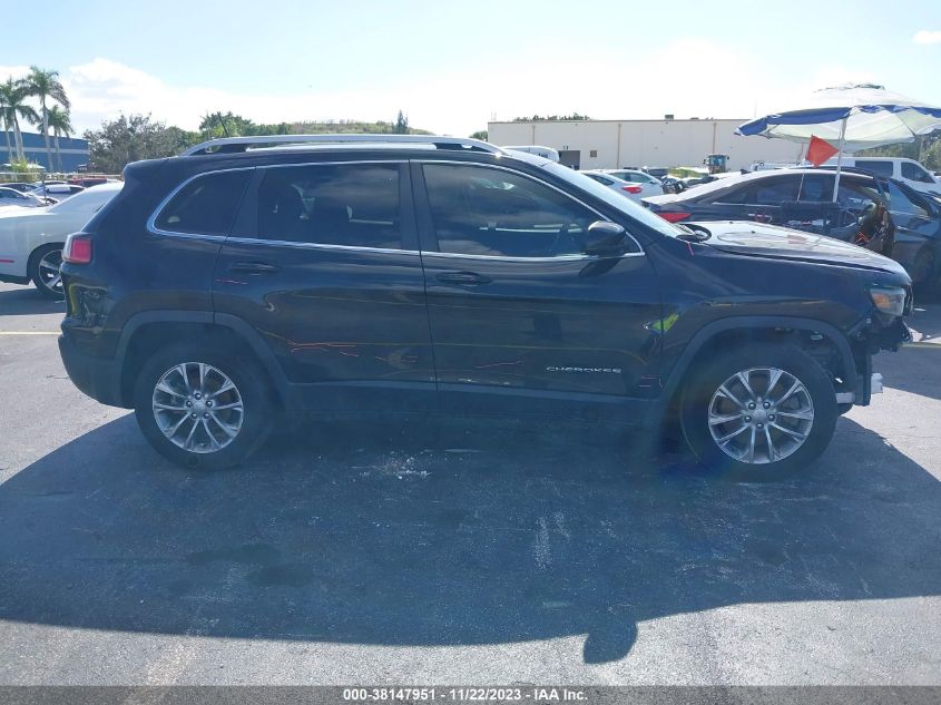 1C4PJLLBXKD301154 2019 Jeep Cherokee Latitude Plus Fwd