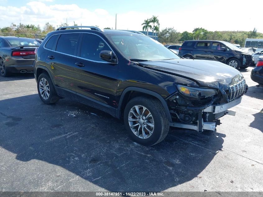 1C4PJLLBXKD301154 2019 Jeep Cherokee Latitude Plus Fwd