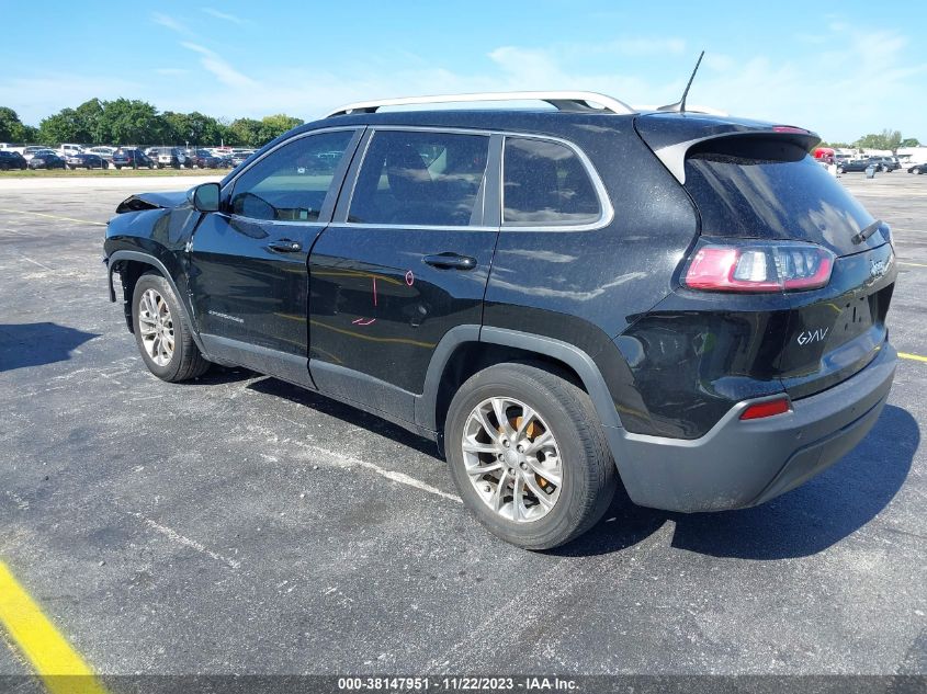 1C4PJLLBXKD301154 2019 Jeep Cherokee Latitude Plus Fwd