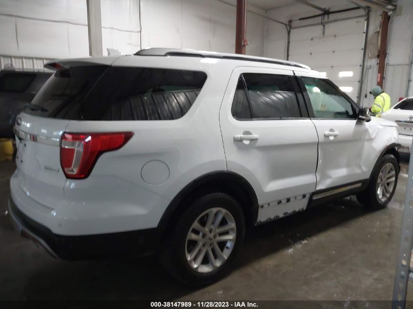 2017 Ford Explorer Xlt VIN: 1FM5K7DH0HGC09942 Lot: 38147989