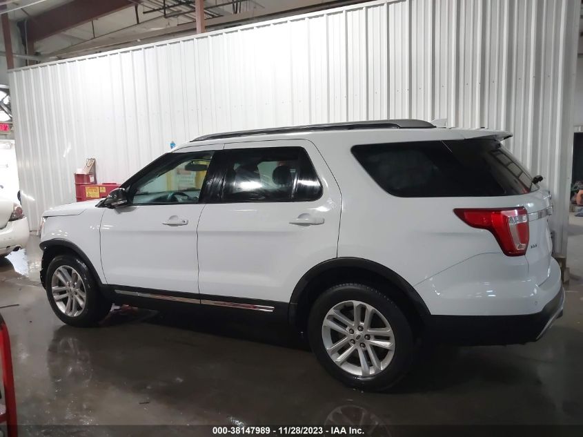 2017 Ford Explorer Xlt VIN: 1FM5K7DH0HGC09942 Lot: 38147989