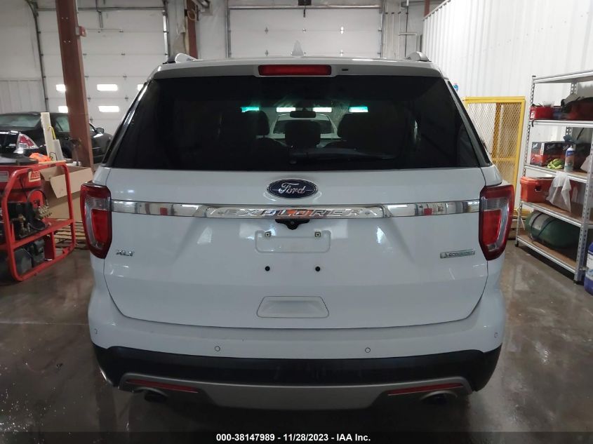 2017 Ford Explorer Xlt VIN: 1FM5K7DH0HGC09942 Lot: 38147989