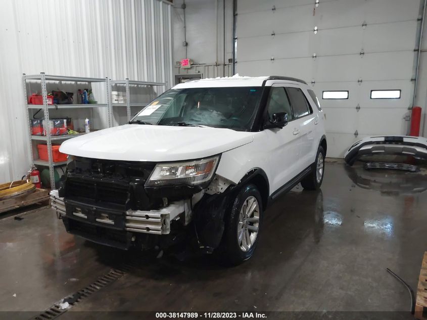 2017 Ford Explorer Xlt VIN: 1FM5K7DH0HGC09942 Lot: 38147989