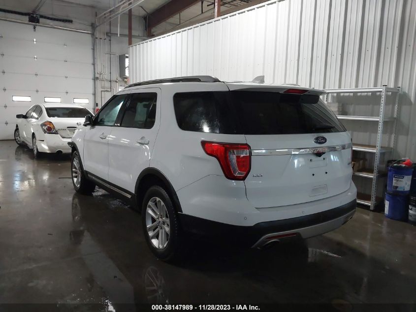 2017 Ford Explorer Xlt VIN: 1FM5K7DH0HGC09942 Lot: 38147989