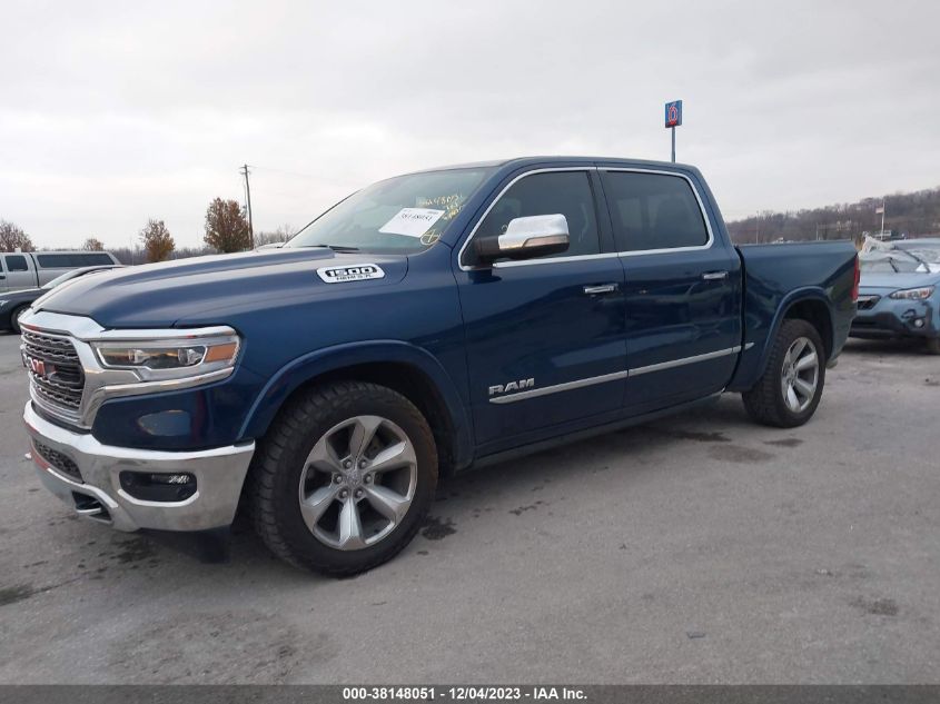 2021 Ram 1500 Limited 4X4 5'7" Box VIN: 1C6SRFHT0MN720611 Lot: 38148051