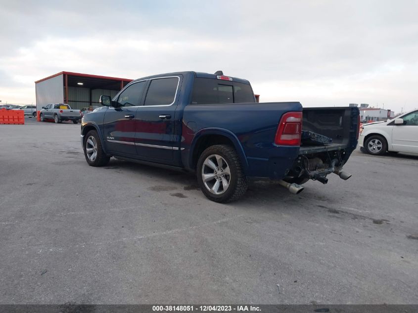 2021 Ram 1500 Limited 4X4 5'7" Box VIN: 1C6SRFHT0MN720611 Lot: 38148051