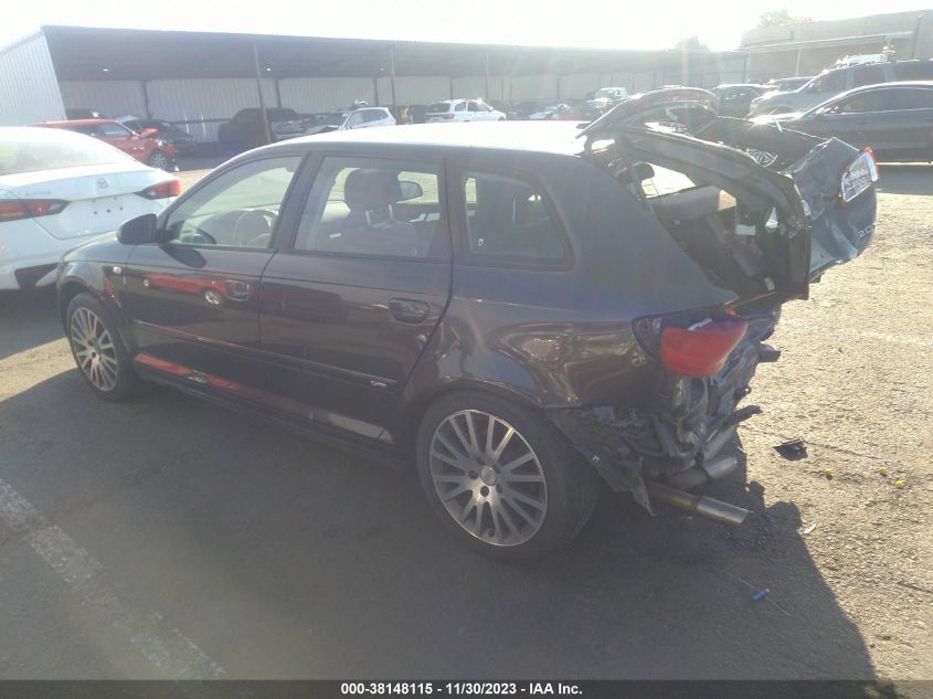 WAUHF78P97A210447 2007 Audi A3 2.0T