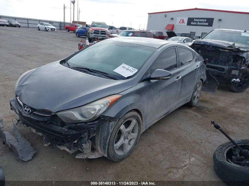 2013 Hyundai Elantra Limited VIN: 5NPDH4AE5DH416954 Lot: 38148313