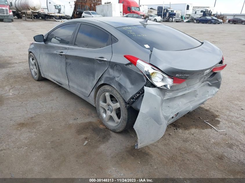 2013 Hyundai Elantra Limited VIN: 5NPDH4AE5DH416954 Lot: 38148313