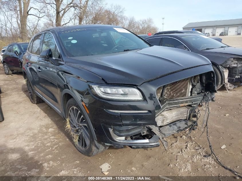 2019 Lincoln Nautilus Reserve VIN: 2LMPJ8L98KBL14808 Lot: 38148369