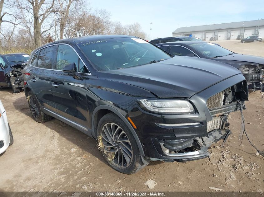 2019 Lincoln Nautilus Reserve VIN: 2LMPJ8L98KBL14808 Lot: 38148369