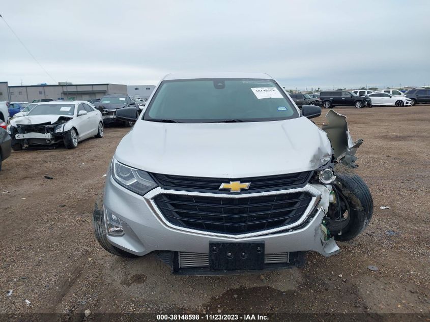 2020 Chevrolet Equinox Fwd Ls VIN: 3GNAXHEV6LS700452 Lot: 38148598