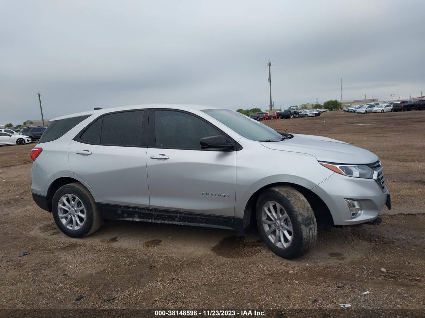 2020 Chevrolet Equinox Fwd Ls VIN: 3GNAXHEV6LS700452 Lot: 38148598