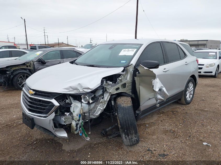 2020 Chevrolet Equinox Fwd Ls VIN: 3GNAXHEV6LS700452 Lot: 38148598