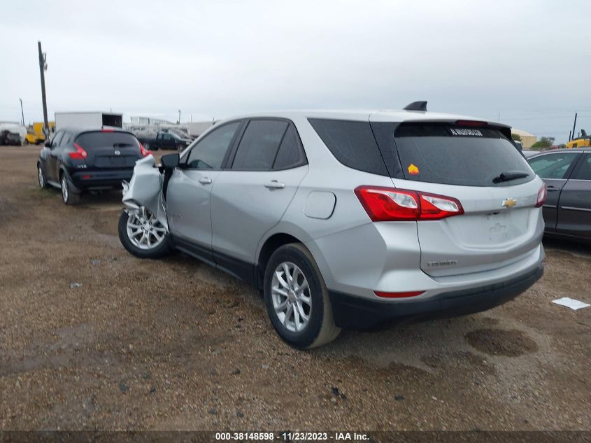 2020 Chevrolet Equinox Fwd Ls VIN: 3GNAXHEV6LS700452 Lot: 38148598