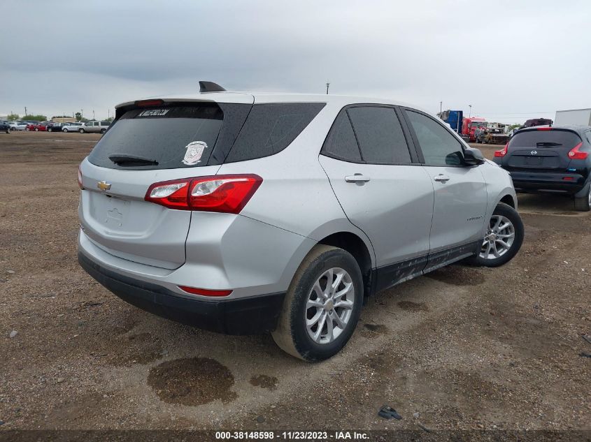 2020 Chevrolet Equinox Fwd Ls VIN: 3GNAXHEV6LS700452 Lot: 38148598