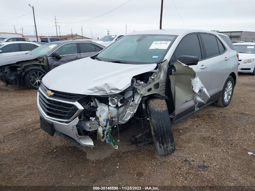 2020 Chevrolet Equinox Fwd Ls VIN: 3GNAXHEV6LS700452 Lot: 38148598