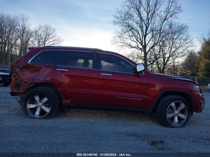 2014 Jeep Grand Cherokee Limited VIN: 1C4RJFBG7EC463244 Lot: 38148740