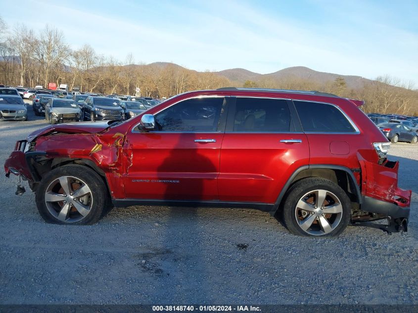 2014 Jeep Grand Cherokee Limited VIN: 1C4RJFBG7EC463244 Lot: 38148740