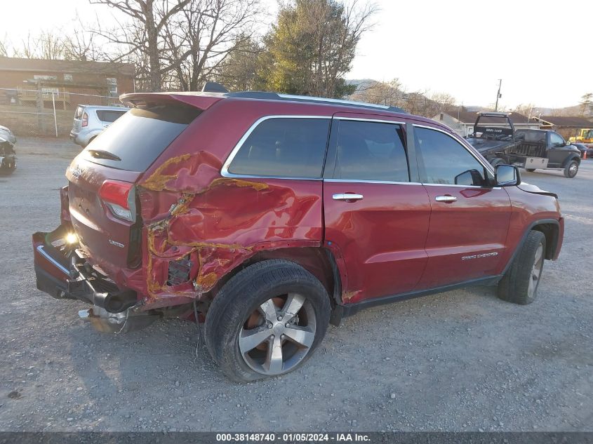 2014 Jeep Grand Cherokee Limited VIN: 1C4RJFBG7EC463244 Lot: 38148740