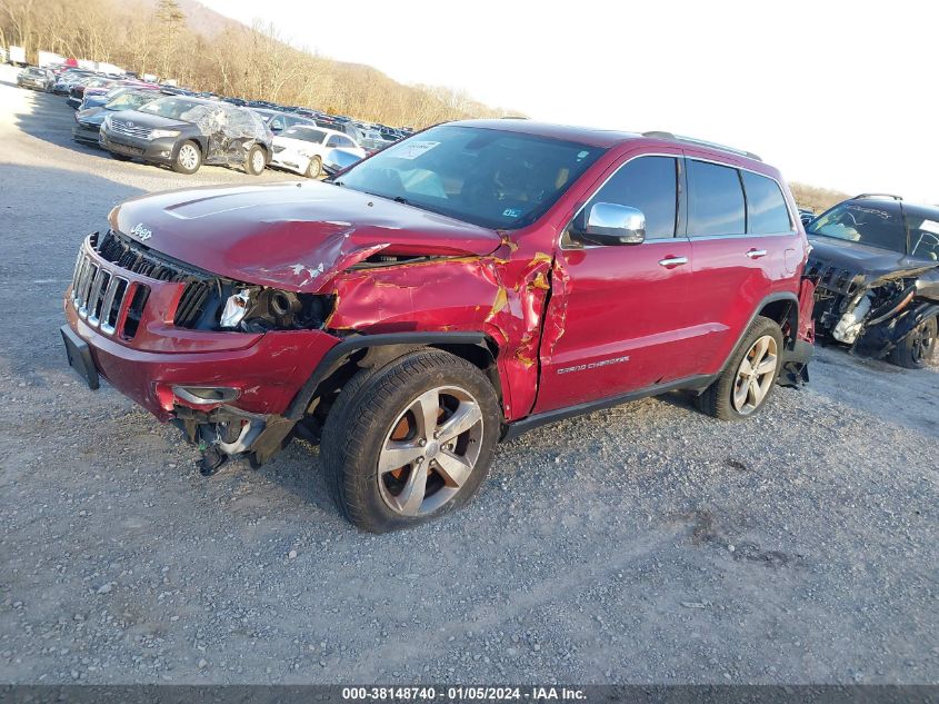 2014 Jeep Grand Cherokee Limited VIN: 1C4RJFBG7EC463244 Lot: 38148740