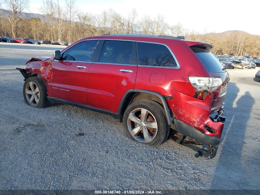 2014 Jeep Grand Cherokee Limited VIN: 1C4RJFBG7EC463244 Lot: 38148740