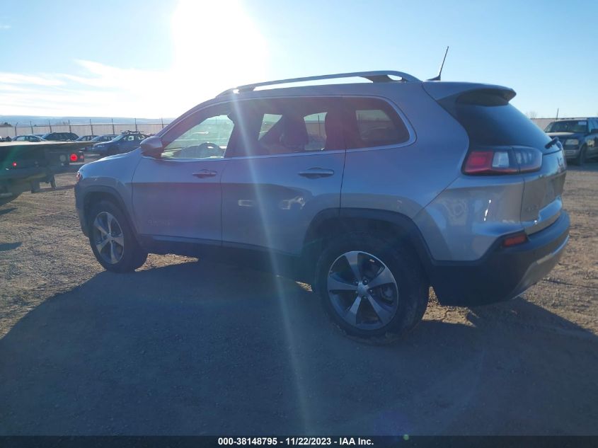 2020 Jeep Cherokee Limited 4X4 VIN: 1C4PJMDXXLD574080 Lot: 38148795