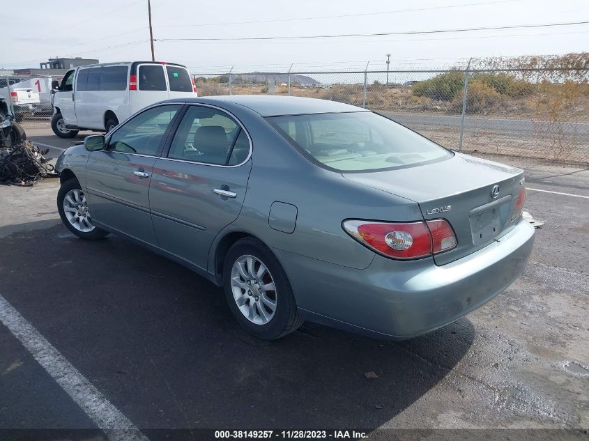 2004 Lexus Es 330 VIN: JTHBA30G545040506 Lot: 38149257