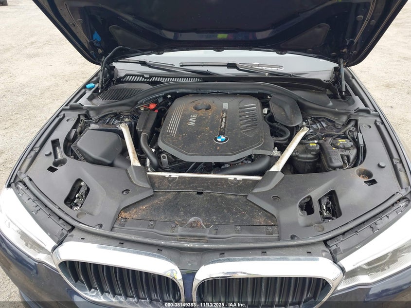2019 BMW 540I xDrive VIN: WBAJE7C52KWW18505 Lot: 38149383