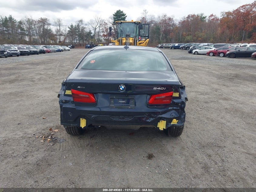 2019 BMW 540I xDrive VIN: WBAJE7C52KWW18505 Lot: 38149383
