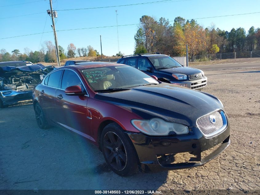 2010 Jaguar Xf VIN: SAJWA0FA0AHR71480 Lot: 38149503