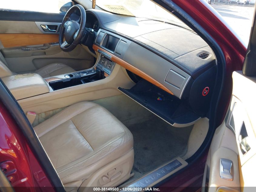 2010 Jaguar Xf VIN: SAJWA0FA0AHR71480 Lot: 38149503