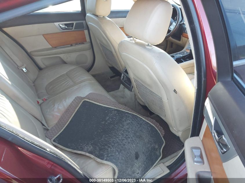 2010 Jaguar Xf VIN: SAJWA0FA0AHR71480 Lot: 38149503