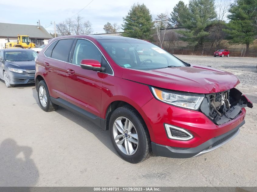 2016 Ford Edge Sel VIN: 2FMPK4J93GBC01683 Lot: 38149731