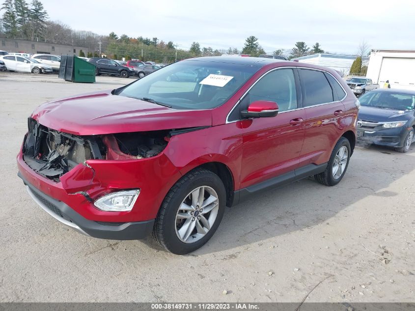 2016 Ford Edge Sel VIN: 2FMPK4J93GBC01683 Lot: 38149731