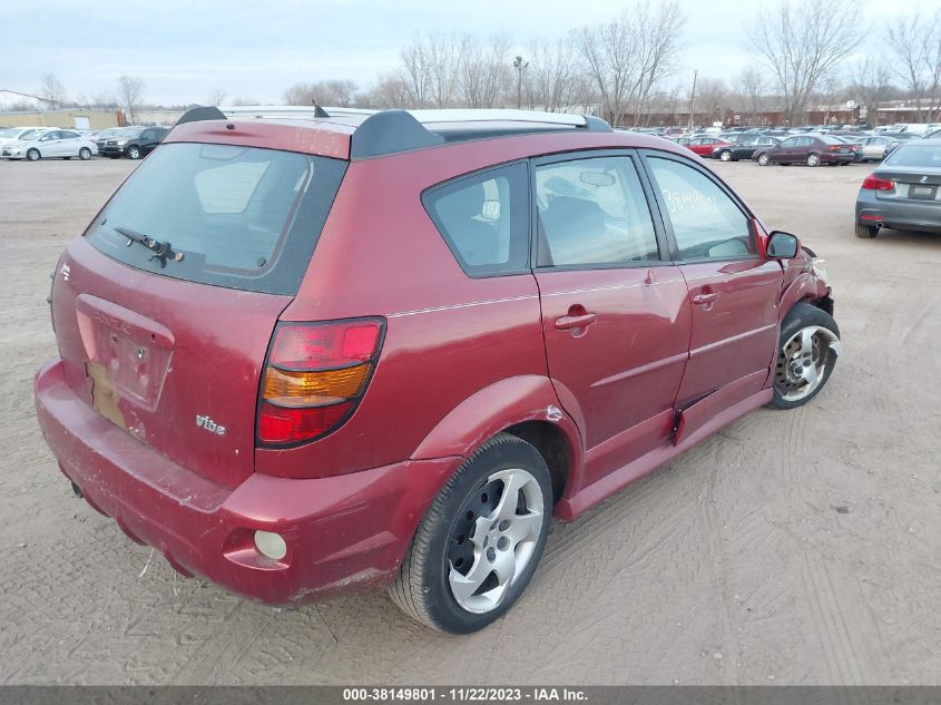 2006 Pontiac Vibe VIN: 5Y2SL65896Z460828 Lot: 38149801