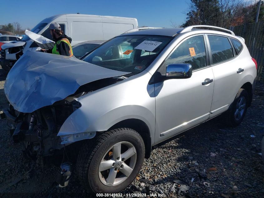 2013 Nissan Rogue S VIN: JN8AS5MV0DW659625 Lot: 38149832