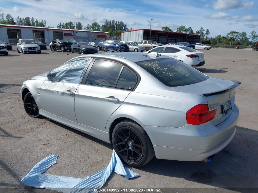 2006 BMW 325I VIN: WBAVB13596KX63108 Lot: 38149992