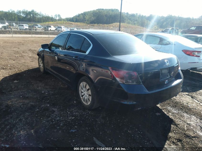 2009 Honda Accord 2.4 Lx VIN: 1HGCP263X9A111248 Lot: 38150117