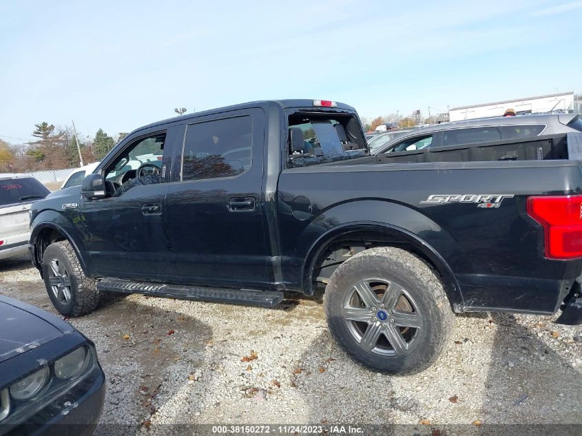 1FTEW1EP5JFC77323 2018 Ford F-150 Lariat