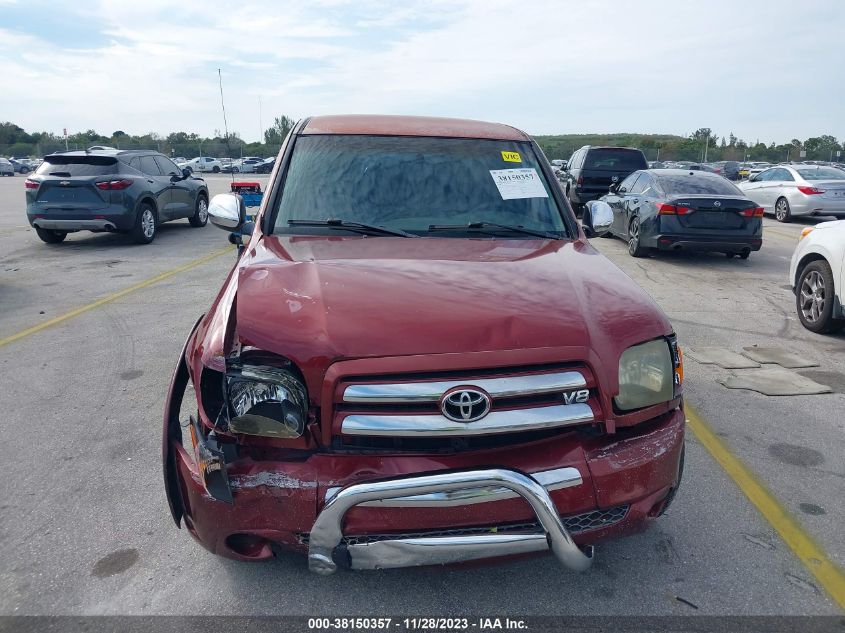 2006 Toyota Tundra Sr5 V8 VIN: 5TBET34146S528950 Lot: 38150357