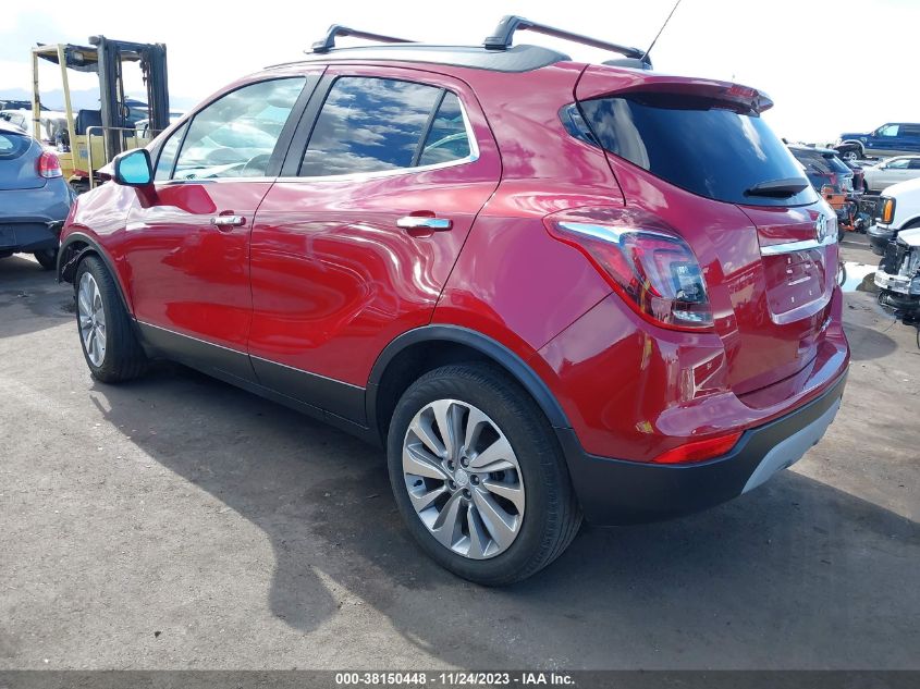 2019 Buick Encore Fwd Preferred VIN: KL4CJASB0KB801785 Lot: 38150448