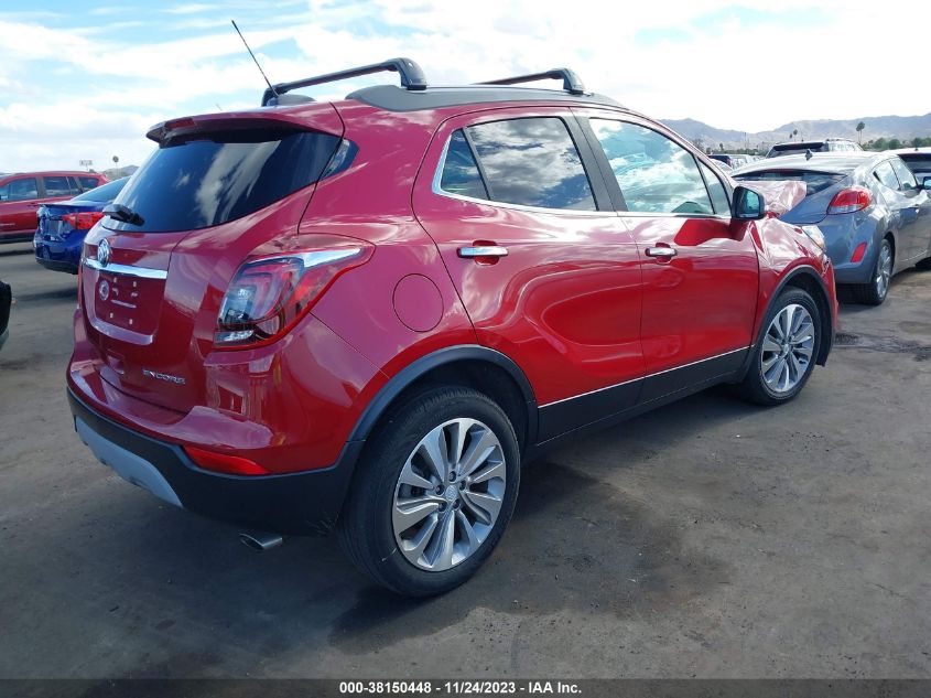 2019 Buick Encore Fwd Preferred VIN: KL4CJASB0KB801785 Lot: 38150448