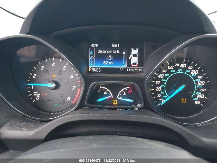 1FMCU9G96DUC64599 2013 Ford Escape Se