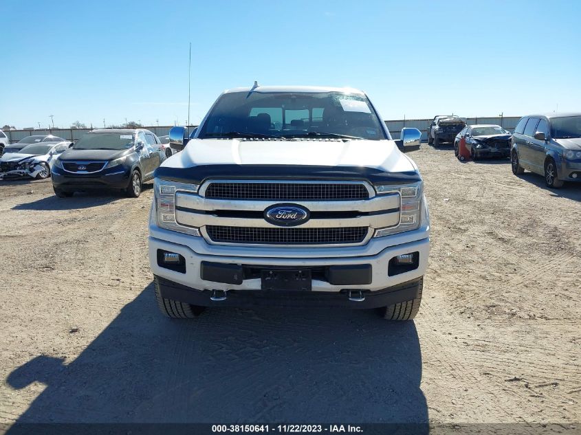 1FTEW1E41KFC87273 2019 Ford F-150 Platinum