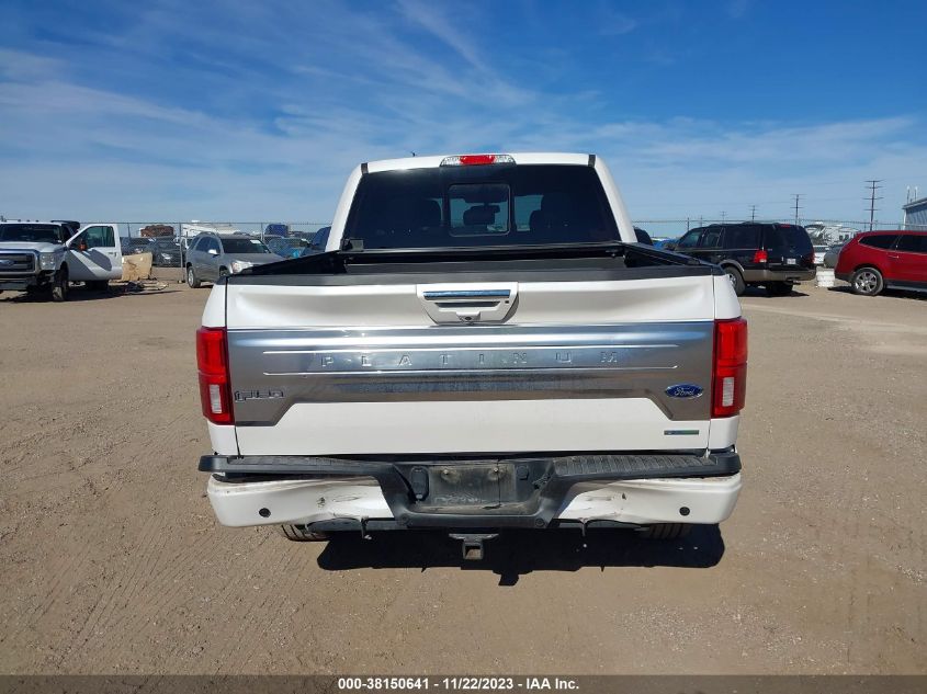 1FTEW1E41KFC87273 2019 Ford F-150 Platinum