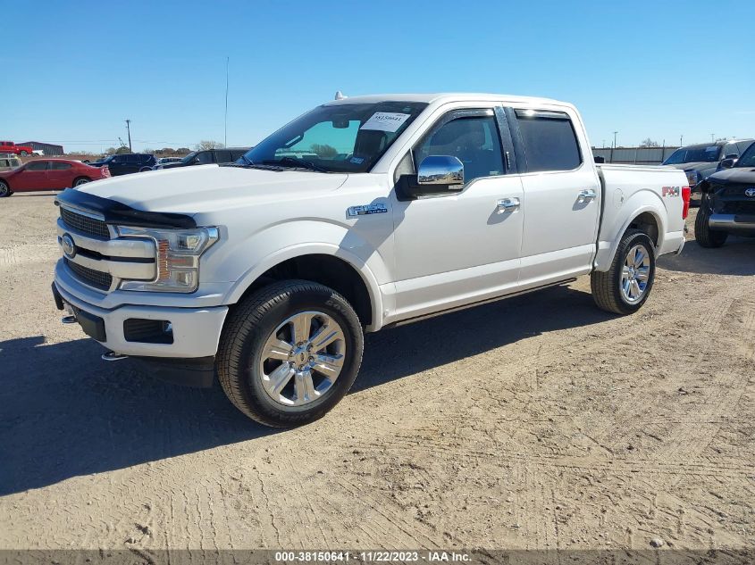 1FTEW1E41KFC87273 2019 Ford F-150 Platinum