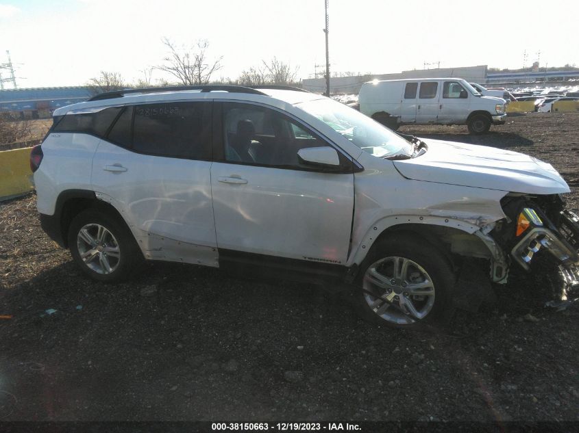 2022 GMC Terrain Awd Sle VIN: 3GKALTEV9NL166128 Lot: 38150663