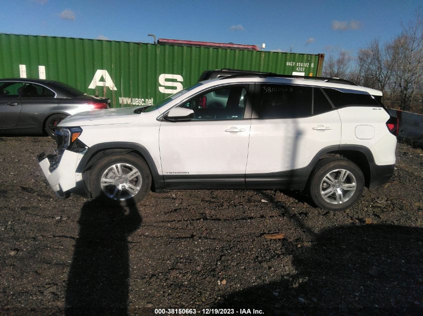 2022 GMC Terrain Awd Sle VIN: 3GKALTEV9NL166128 Lot: 38150663