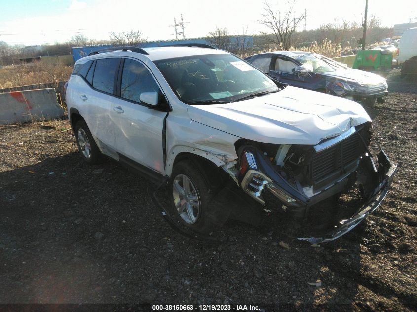 2022 GMC Terrain Awd Sle VIN: 3GKALTEV9NL166128 Lot: 38150663